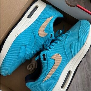 Nike Air Max 1 PRM Baltic Blue and Sesame